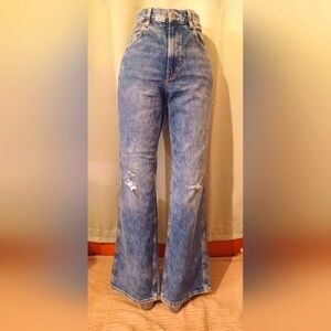 🍒 Gap Vintage Flare High Rise Distressed Denim Jeans